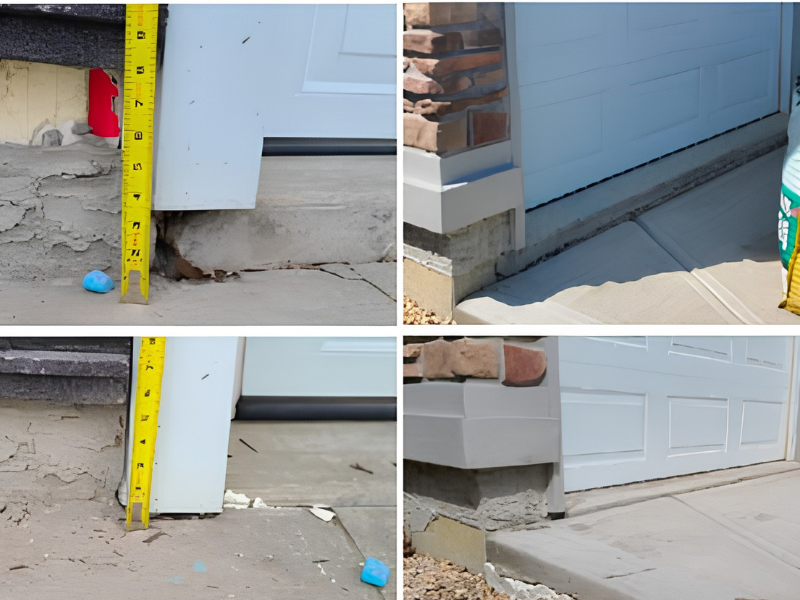 large concrete slab leveling